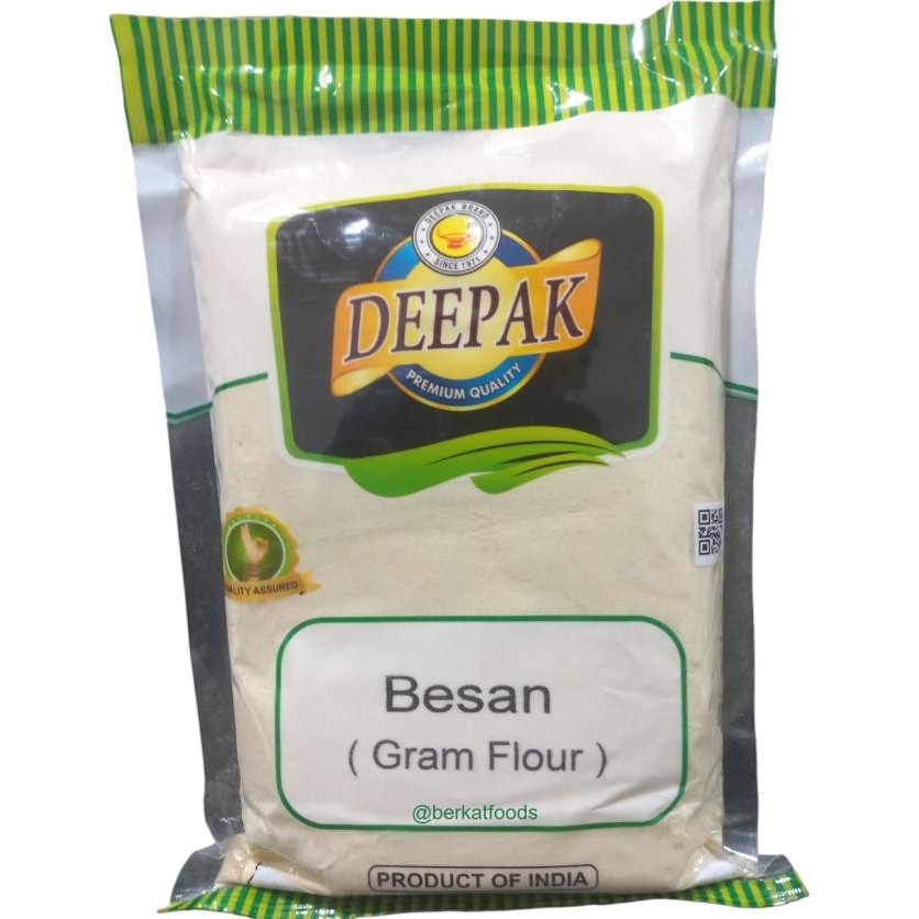 

%$%$%$%$] Besan Flour Deepak India / Tepung Chickpea Garbanzo Chana Kacang Arab