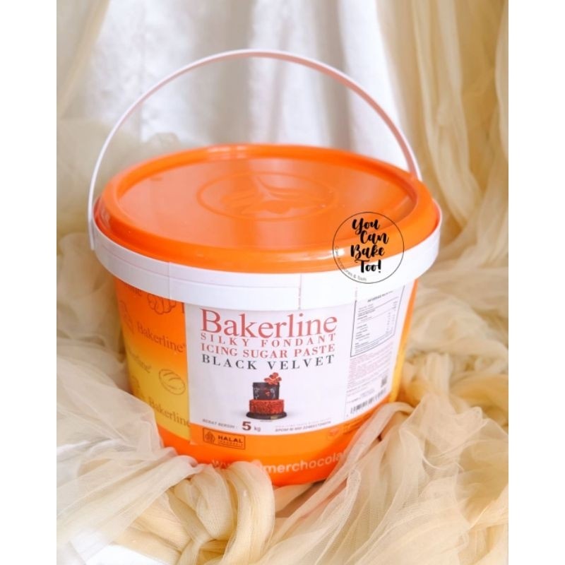 

Bakerline Black Velvet Fondant 5kg