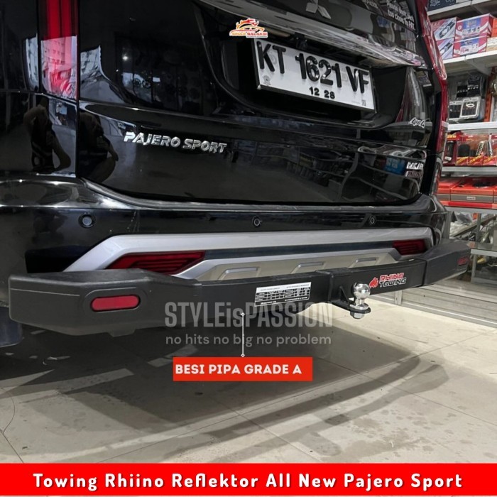 Towing Bar + Reflektor All New Pajero Sport 2021