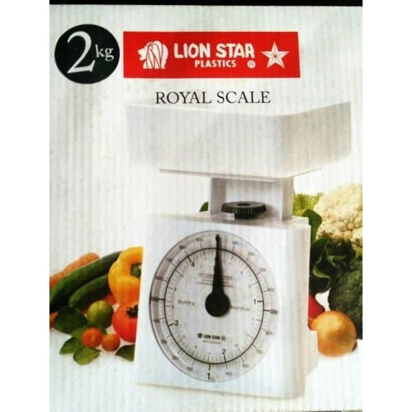 royal scale 2kg lion star timbangan kue timbangan duduk