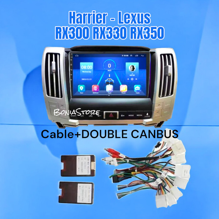 Terlaris Hu Android Untuk Toyota Harrier Lexus Rx300 Rx330 Rx350 Thn 2005+2011