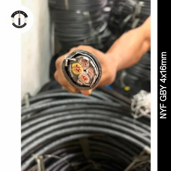 Kabel Tanam Nyfgby 4X16 4X16Mm Supreme