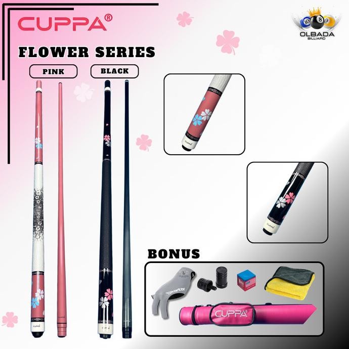 CUPPA Flower Stik Billiard Carbon / Stick Play Billiard / Stik Billiard