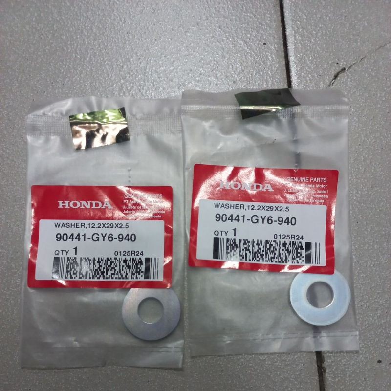 90441GY6940 – WASHER 12.2X29X2.5, RING LUAR MANGKOK GANDA, RING PULLY BELAKANG ADV, BEAT ESP, GENIO,