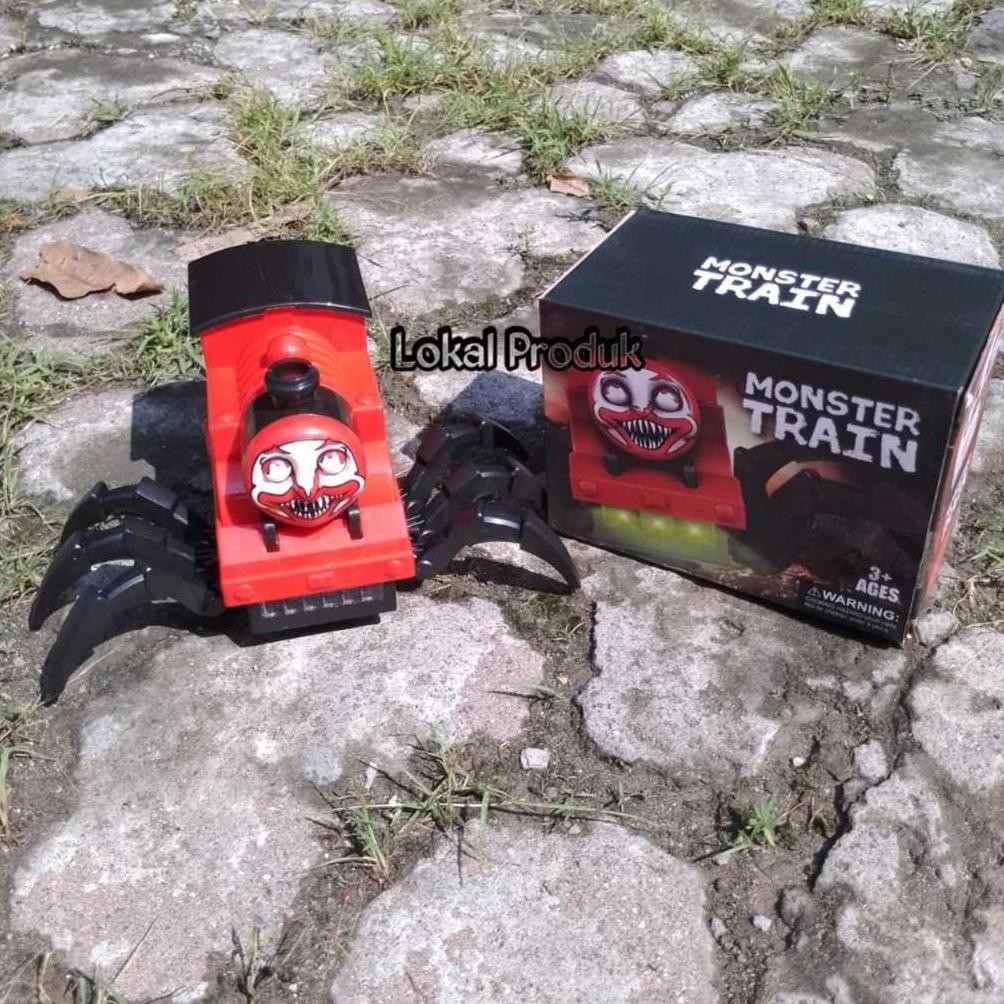 JPF-1015 Mainan Monster Train Choo Choo Charles Kereta Anak HC017B | Mainan Edukasi Kereta Api Figur