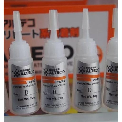 

Alteco Lem D 20gr / Instant Glue / Power Glue / Lem Mika 1 BOX (50 bot