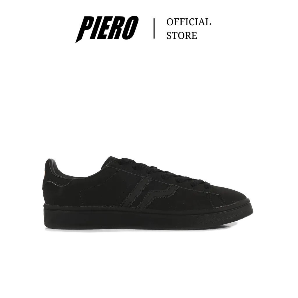 PIERO SEPATU SNEAKERS PRIA MOJO ST ALL BLACK P10867