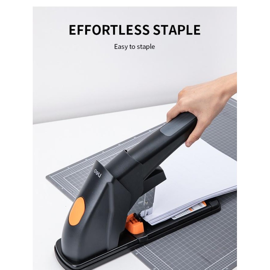 

Terlaris Stapler / Staples Jilid Deli Heavy Duty Besar - E0383 Ready Stok