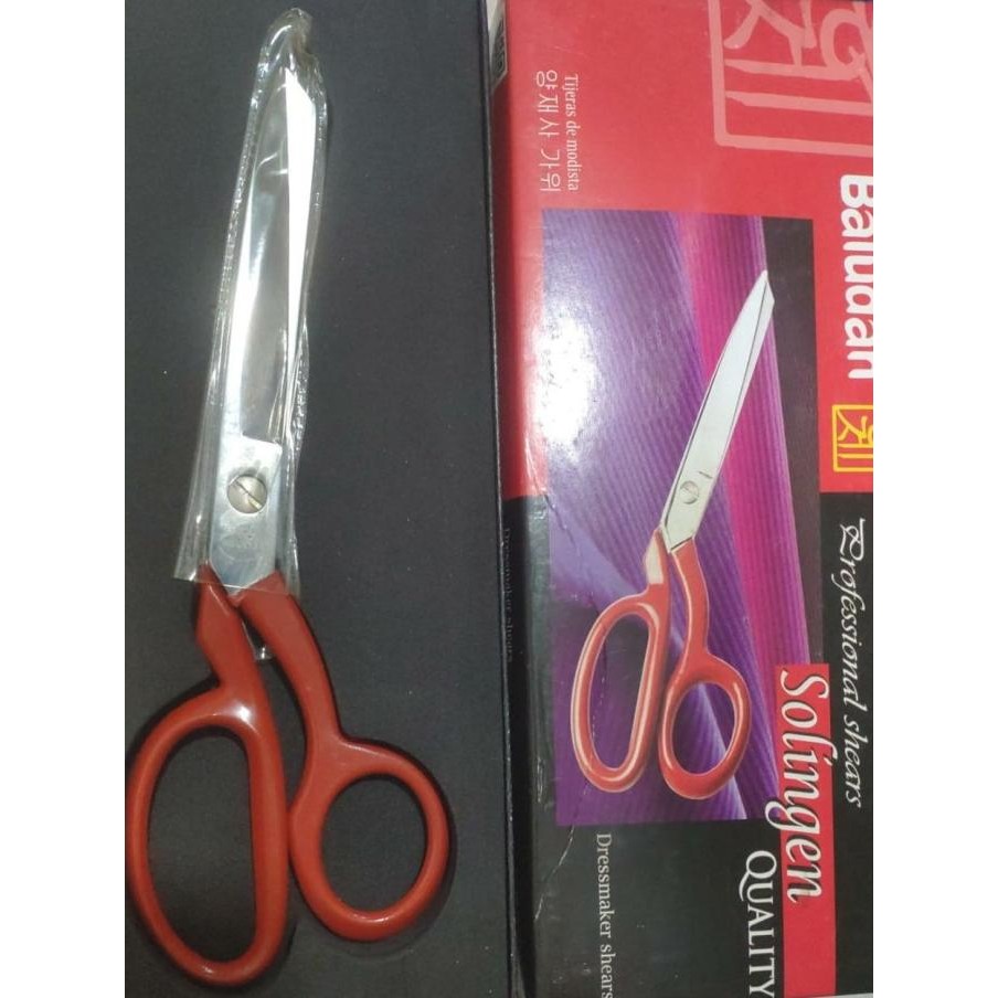 

Terlaris Gunting Kain Merk Baludan Solingan Quality 8 Inch - Merah Ready Stok