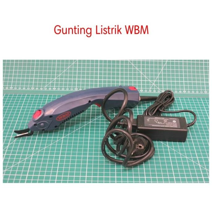 

Terlaris Gunting Kain Elektrik Wbm / Gunting Listrik Portable Ready Stok