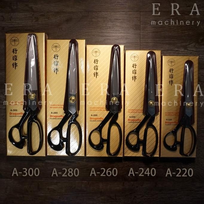 

Terlaris Gunting Kain Dragonfly A-260 (10.5") / Capung Korea Tailoring Scissor Ready Stok