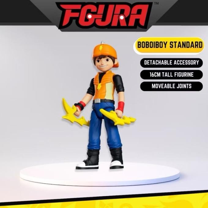 CO FGURA BOBOIBOY COLLECTOR'S BOX : Beliung Sori Solar Thorn Frostfire Blaze Ice Limited Stockreadys
