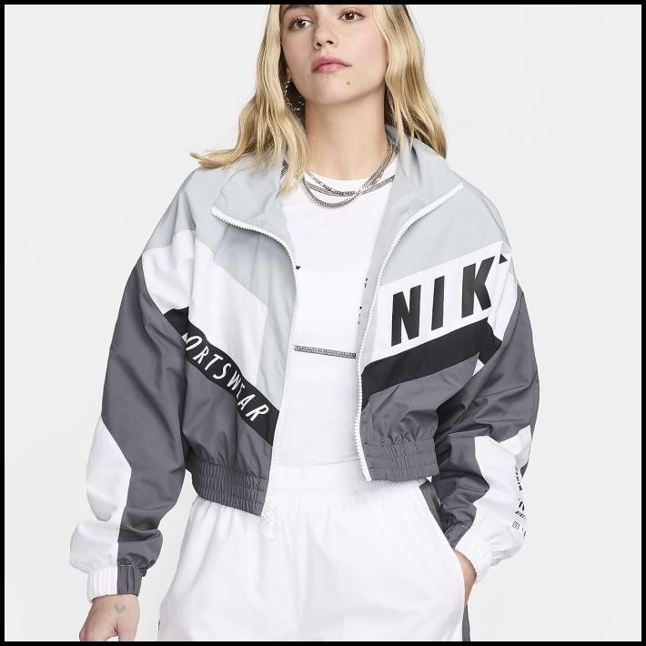 Hf5956 068 Womens Nike Sportswear Woven Jacket