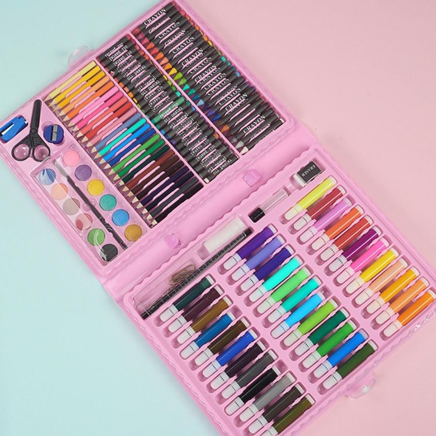 

Alat Lui Et Lengap Rayon Il Warna 150Pc Crayon Et Menggambar Mewarnai Melui Ana