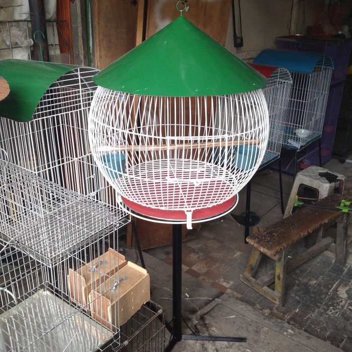 KANDANG BURUNG BESI GENTONG. BEO JALK NURI DAN LAIN LAIN KODE 458