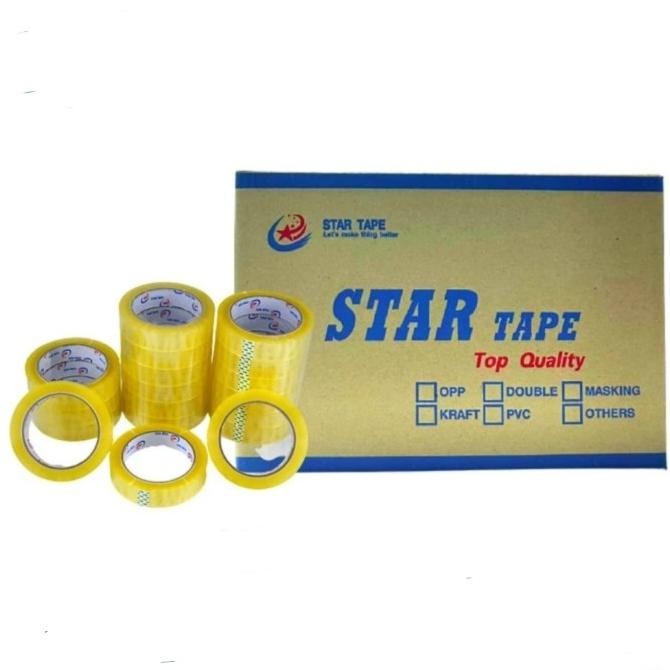 

Lakban Star Tape 90Yard 45Mm 72Pcs Orrrii