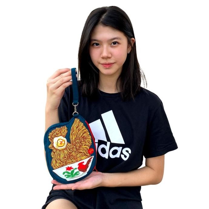 

READY CLUTCH GEMOY POUCH IGOR TEMPAT PENSIL MAKE UP CELENGAN AYAM JADUL LUCU