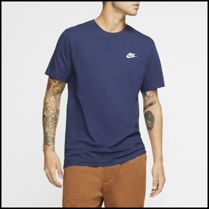 Ar4999 410 Mens Nike Sportswear Club Short Sleeve Tee