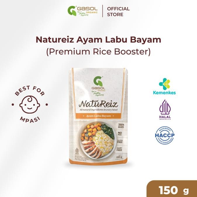 

READY GASOL NATUREIZ PREMIUM RICE BOOSTER AYAM, LABU, DAN BAYAM 150GR