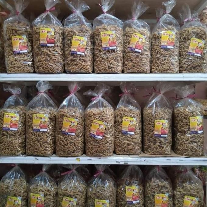 

READY KERIPIK USUS AYAM 1KG (1000GR) - KRIPIK USUS LAUK - CEMILAN