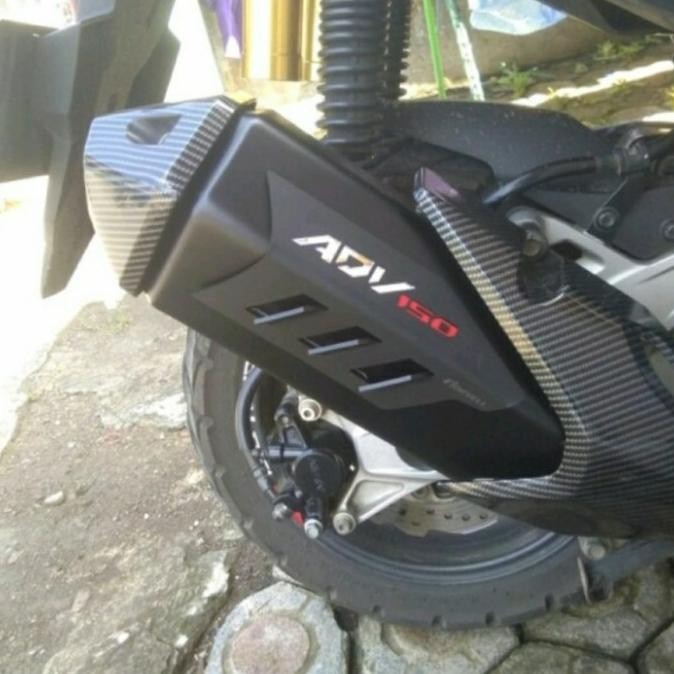 Ori - paket cover knalpot karbon honda ADV 150