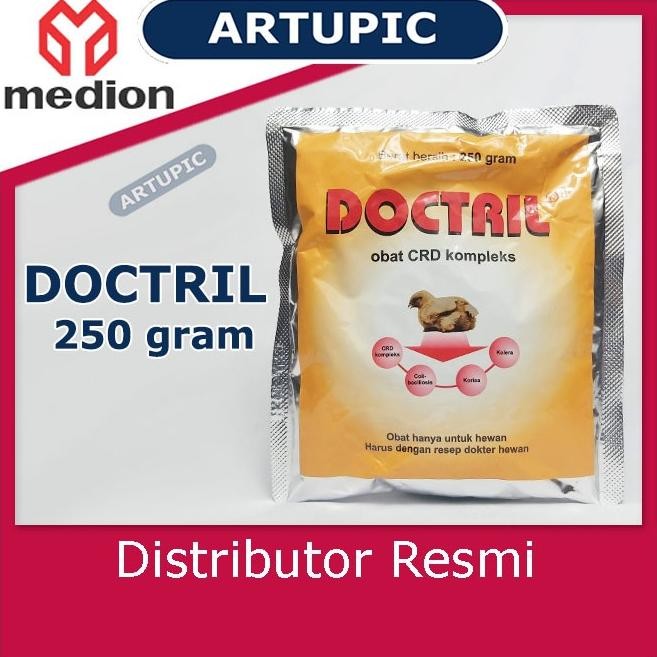 

READY DOCTRIL 250 GRAM CRD KOMPLEKS AYAM UNGGAS MEDION ARTUPIC
