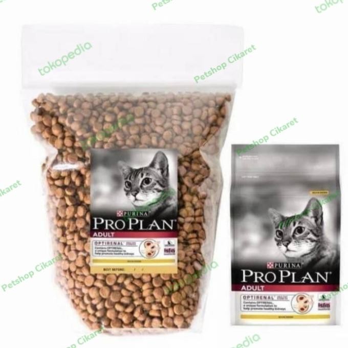

READY PROPLAN CAT ADULT CHICKEN 1KG REPACK / MAKANAN KUCING RASA AYAM