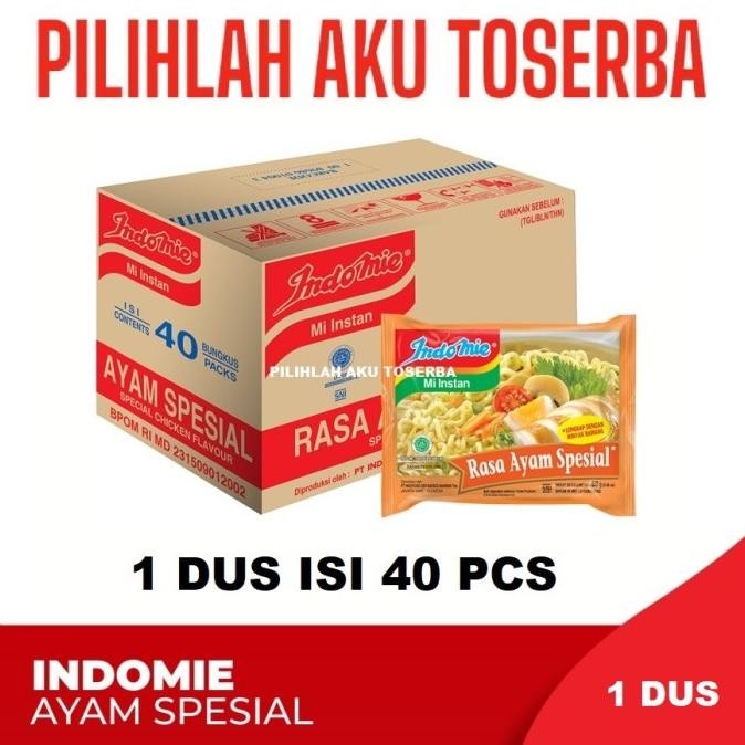 

READY MIE INSTANT INDOMIE REBUS AYAM SPESIAL - ( HARGA 1 DUS )