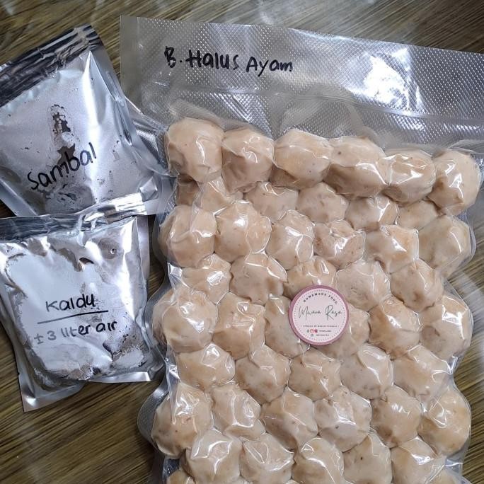 

READY BAKSO HALUS AYAM HOMEMADE SUPER SPESIAL ISI 50