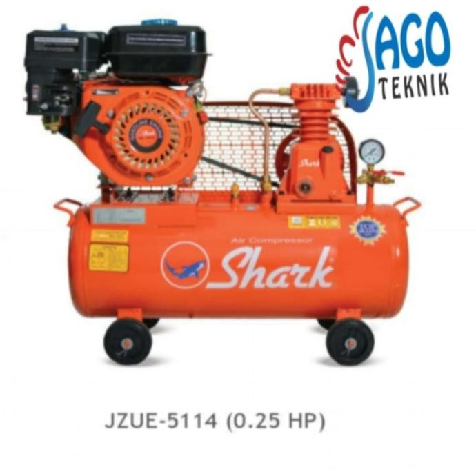 NEW Kompresor Angin / Kompresor Bensin / Air Compresor Shark 0.25 hp