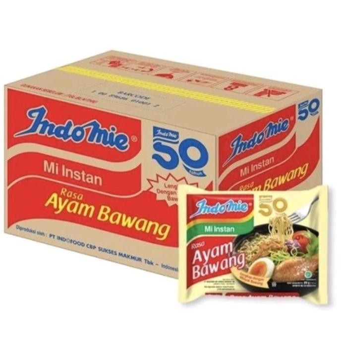 

READY INDOMIE AYAM BAWANG 1 DUS = 40 PCS