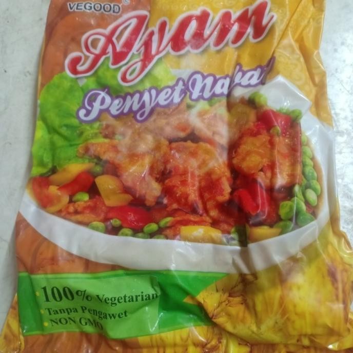 

READY VEGETARIAN VEGOOD AYAM PENYET NABATI VEGAN 900 GR