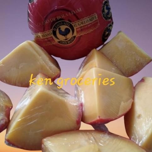 

READY KEJU EDAM AYAM EMAS REPACK 200GR | CHEESE EDAM COCK BRAND