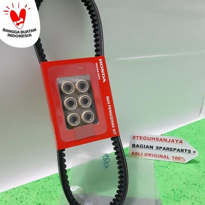 Ori - Van Belt V-Belt V Belt Set Roller Beat Spacy Scoopy Vario 110 Fi HONDA