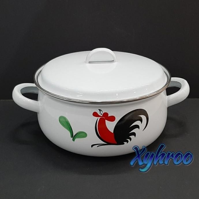 

READY PANCI AYAM JAGO 22CM ENAMEL KUKURUYUK