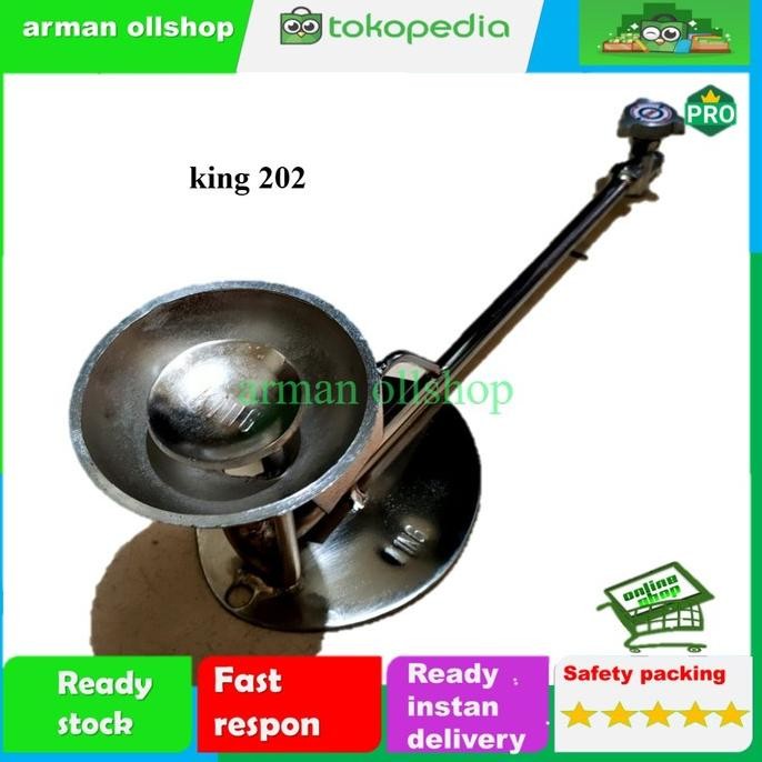 

READY KOMPOR GAS SMAWAR / KOMPOR MIE AYAM NASI GORENG DLL CAP KING 202
