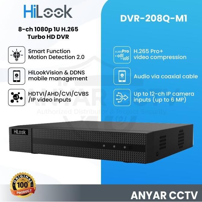 Sale Hilook Dvr-208Q-M1 Dvr 8 Channel Hilook 5Mp Lite
