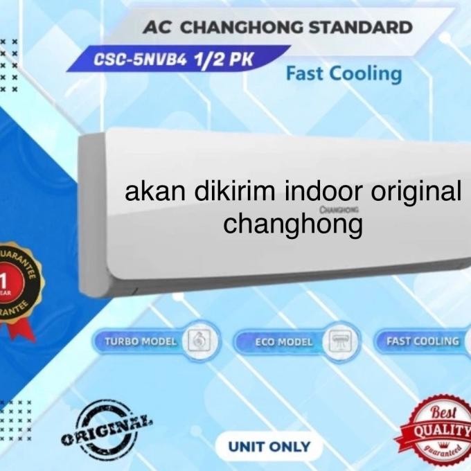 Promo Indoor Ac Teco 1/2Pk Unit Only New Model