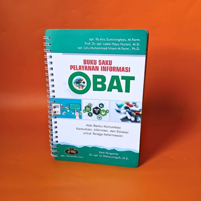 

I_S Edisi Terbaru! Buku Saku Pelayanan Informasi Obat Jilid Spiral - Buku Saku PIO- Buku Farmasi