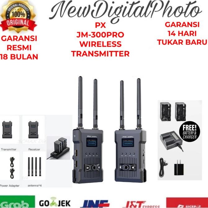 Jm300Pro Wireless Camera Transmission Video / Transmitter  Px Jm300Pro New Stok