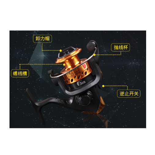 Joran Pancing Reel Pancing Silver SV 200 / Katrol Pancing