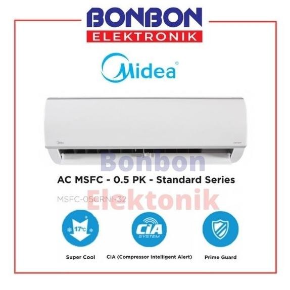 Murah Midea Ac 0.5Pk Msfc-05Crn1 / 1/2Pk 05 Crn / 0.5 Pk 1/2 Pk Msfc 05