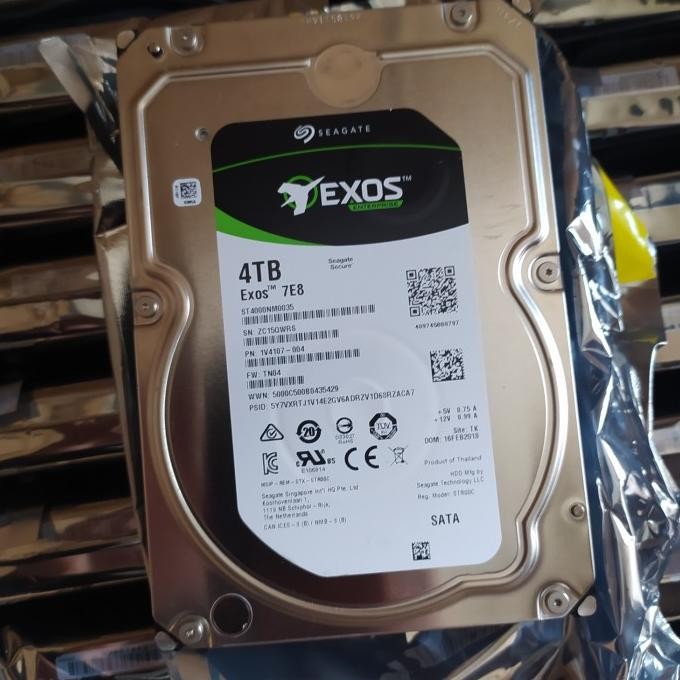 CO hardisk 3,5 in 4TB EXOS 7E8 Seagate Enterprise