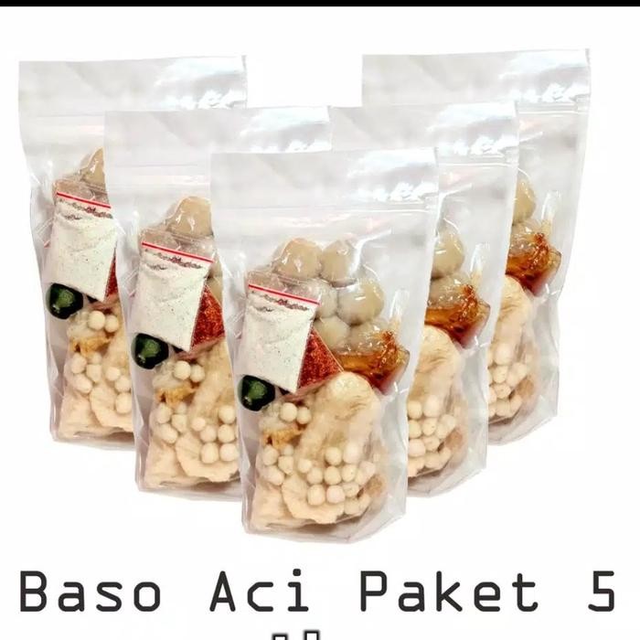 

PROMO baso aci instan bacita food paket 5 bks Pedas Lada Makanan