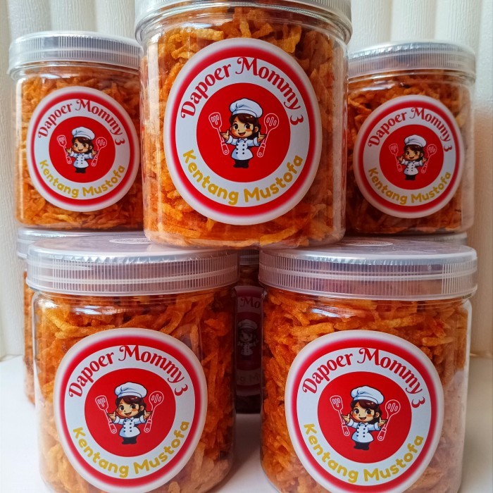 

PRODUK TERBATAS Kentang Mustofa Pedas Manis Gurih Uk Toples 600 ml Makanan Ringan Cemilan Food