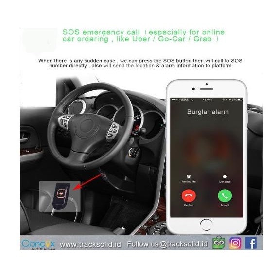 GPS GT06N + Tracksolid Lifetime + Kartu Hallo paket Internet 1tahun Original dan Terpercaya