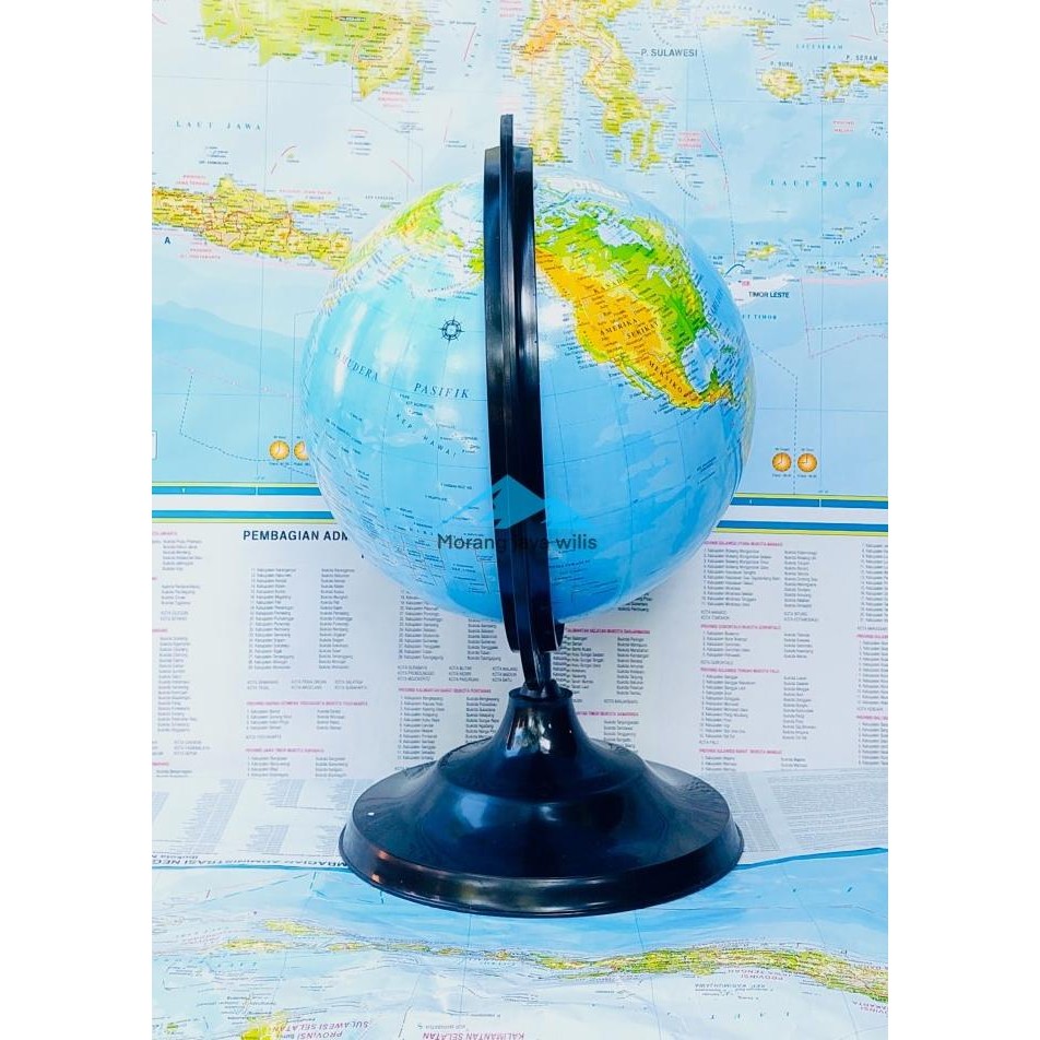 

Peta Bola Dunia Globe Diameter 20Cm Alat Peraga Atlas