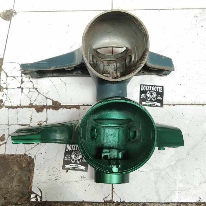 [DOY] batok stir stang bulat vespa super 70 an 72 73 74 ori original copotan
