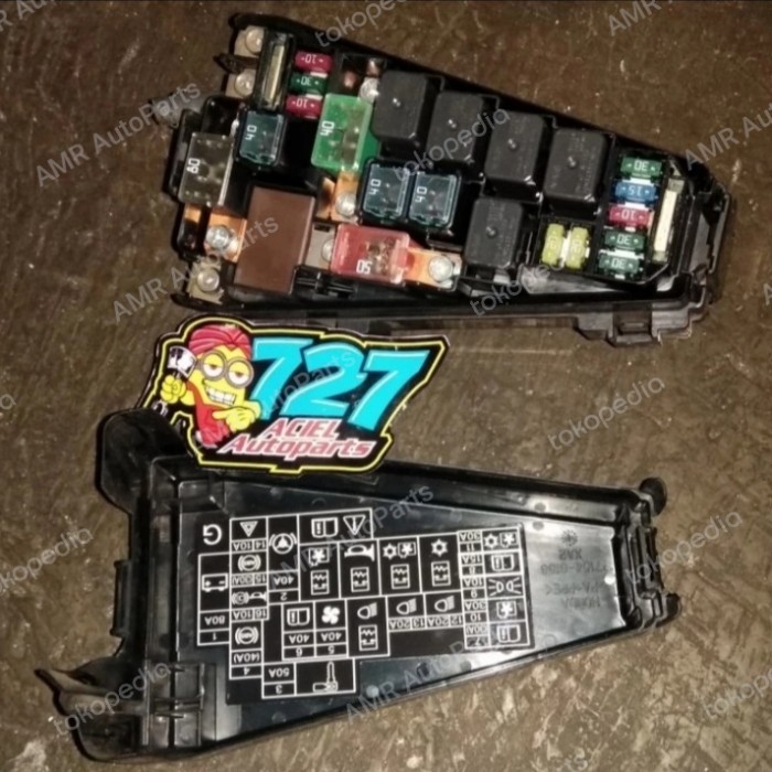 Fuse box sikring mobil honda jazz vtec idsi honda city original