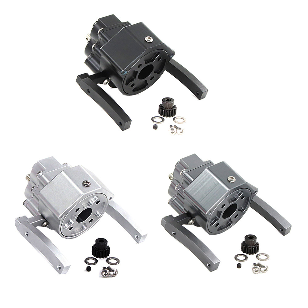 KESP High quality Simulation climbing car313mm Wheelbase Metal Chassis Frame Front Gear Box Fit for 